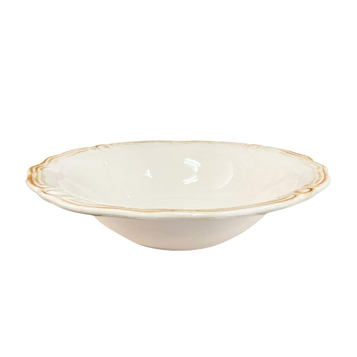Espiel Σαλατιέρα (Φ25.5x7) Espiel Tiffany Creme RSV110K6