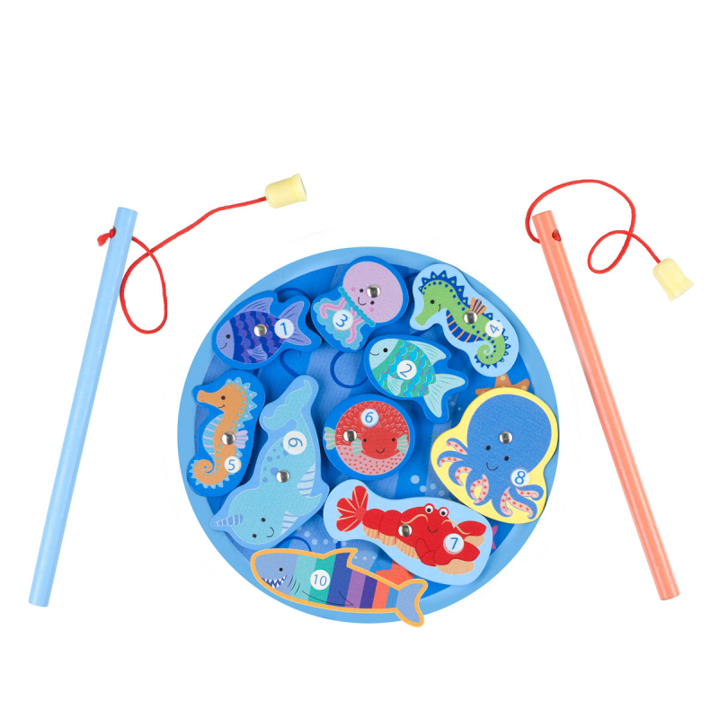 Ξύλινο Παιχνίδι Orange Tree Toys Ψάρεμα  60-13981