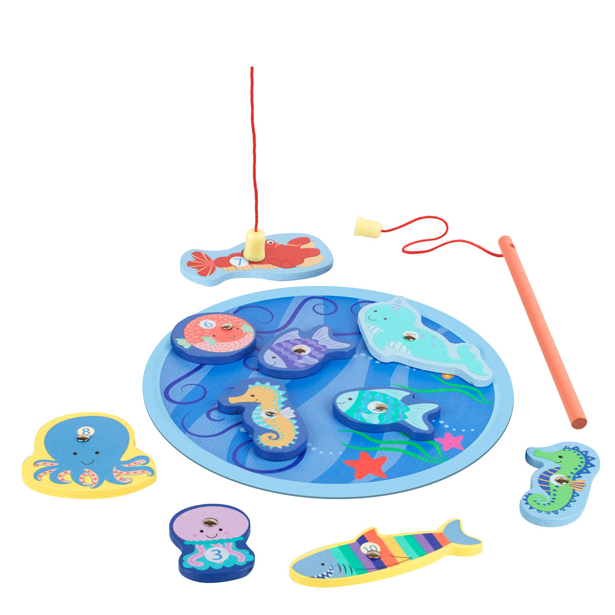 Ξύλινο Παιχνίδι Orange Tree Toys Ψάρεμα 60-13981 Home Παιχνίδια Ξύλινα Spitishop
