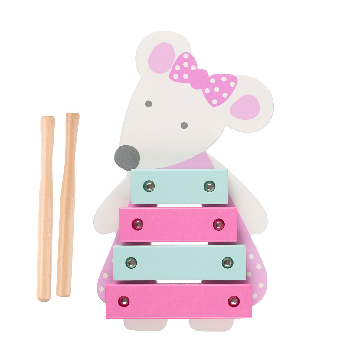 Ξυλόφωνο (25X15 3) Orange Tree Toys Mouse 60-14514 Home Παιχνίδια Ξύλινα Spitishop