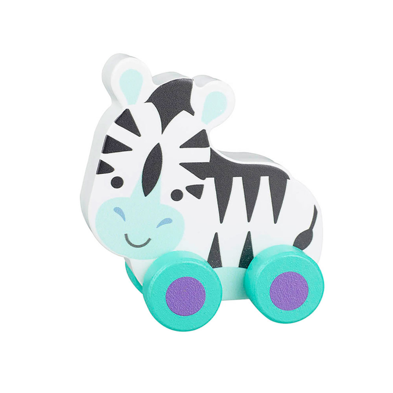 Ξύλινο Παιχνίδι Τρεχαλίτσα Orange Tree Toys Zebra 60-07924