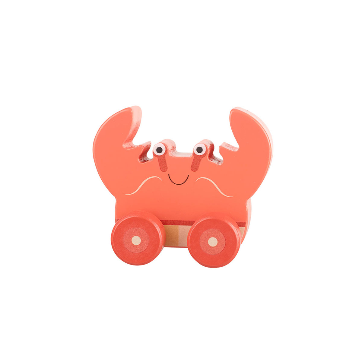 Orange Tree Toys Ξύλινο Παιχνίδι Τρεχαλίτσα Orange Tree Toys Crab 60-07033
