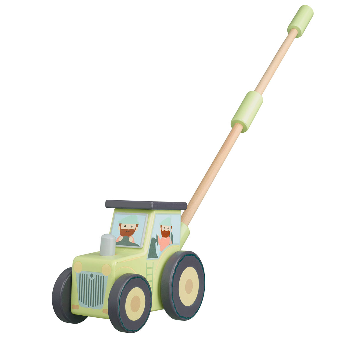 Ξύλινο Παιχνίδι Τρεχαλίτσα Orange Tree Toys Tractor 60-02863