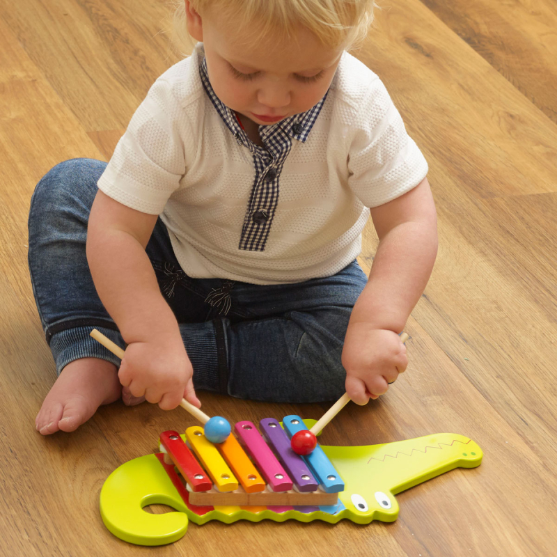 Ξυλόφωνο (15x34) Orange Tree Toys Crocodile  60-14307