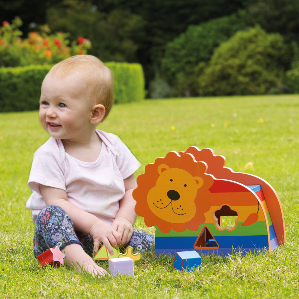 Ξύλινο Παιχνίδι Αντιστοίχισης Orange Tree Toys Lion  60-13257