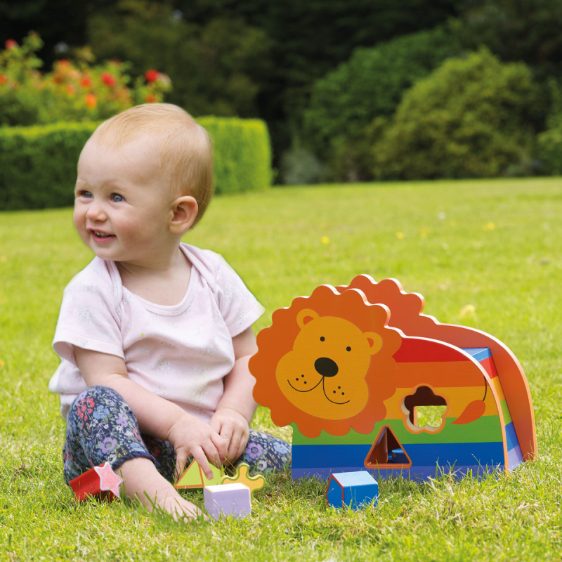 Ξύλινο Παιχνίδι Αντιστοίχισης Orange Tree Toys Lion  60-13257