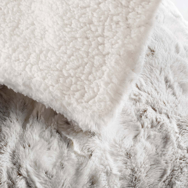 Γούνινη Κουβέρτα Καναπέ (125x150) L-C Alaska 1611590