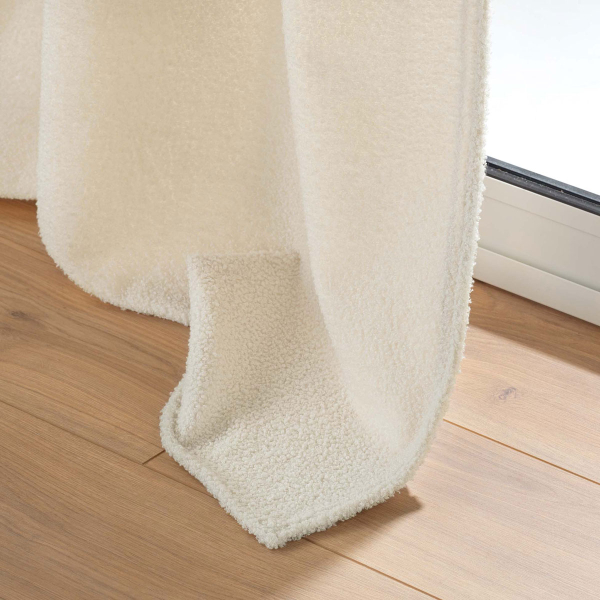 Κουρτίνα (140x240) Με Τρουκς L-C Wooly Naturel 1612083