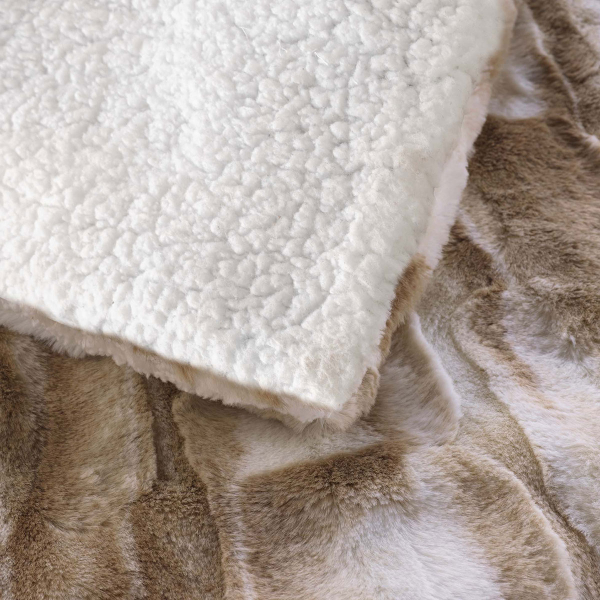 Γούνινη Κουβέρτα Καναπέ (125x150) L-C Cheyenne 1612403