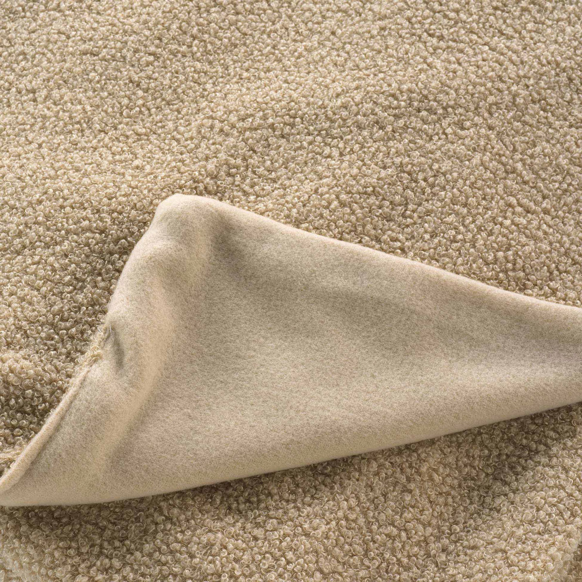 Ριχτάρι Καναπέ Διθέσιου Μπουκλέ (180X220) L-C Wooly Beige 1612413 Home Λευκά Είδη Σαλονιού Ριχτάρια Spitishop