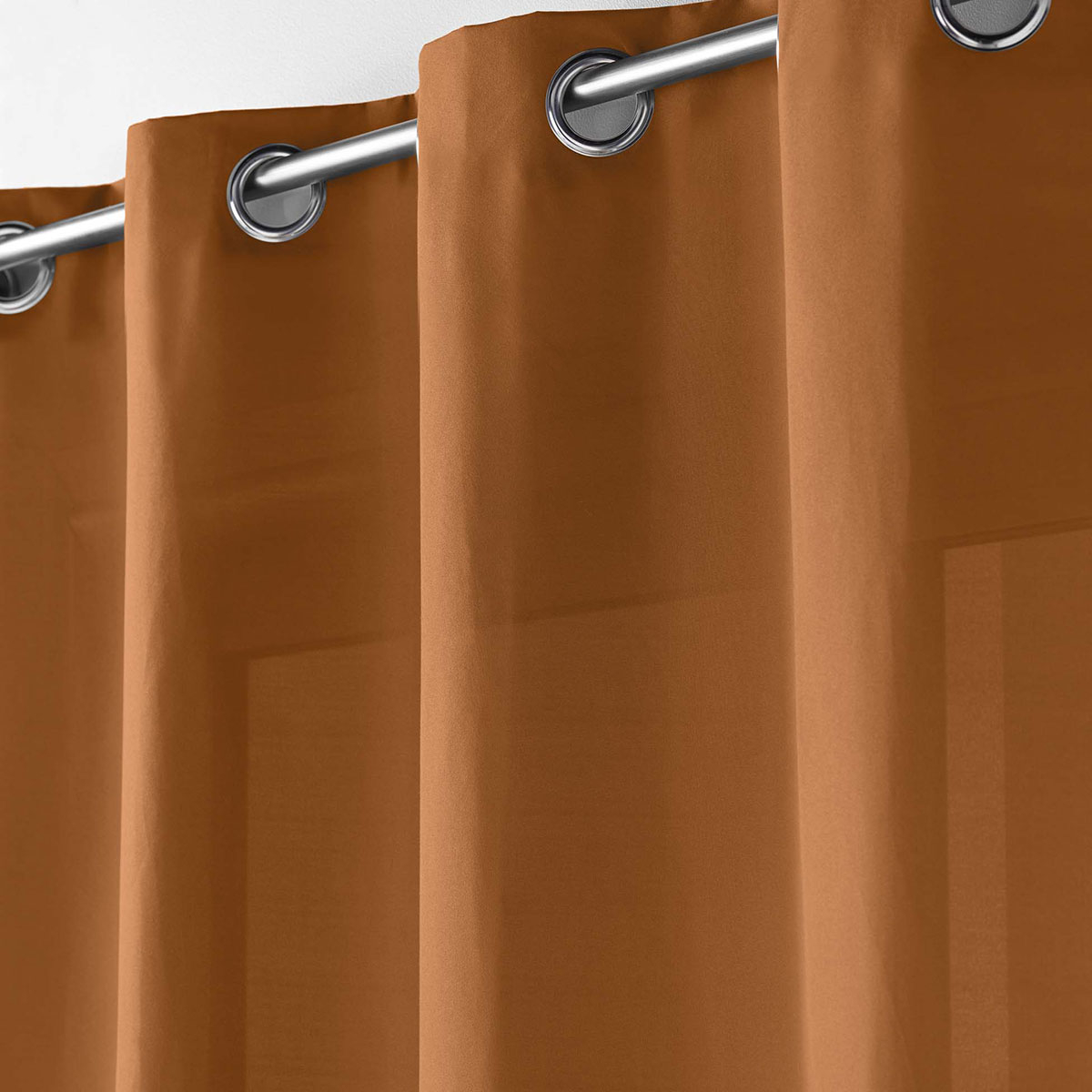 Κουρτίνα (140X280) με Τρουκς L-C Absolu Camel Brown 1612593 Home Κουρτίνες Σαλονιού Spitishop