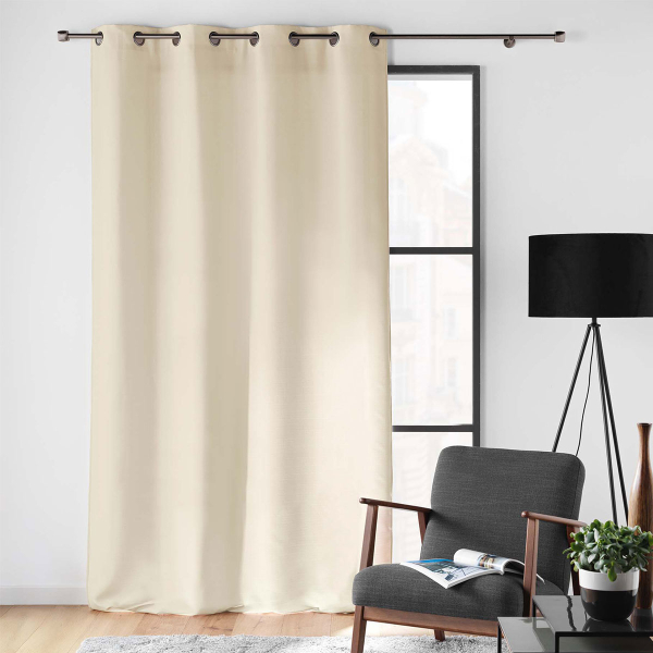 Κουρτίνα (140x260) Με Τρουκς L-C Soline Naturel 1612683