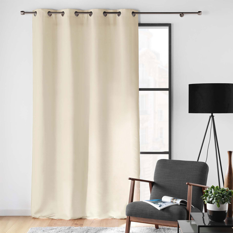 Κουρτίνα (140x260) Με Τρουκς L-C Soline Naturel 1612683