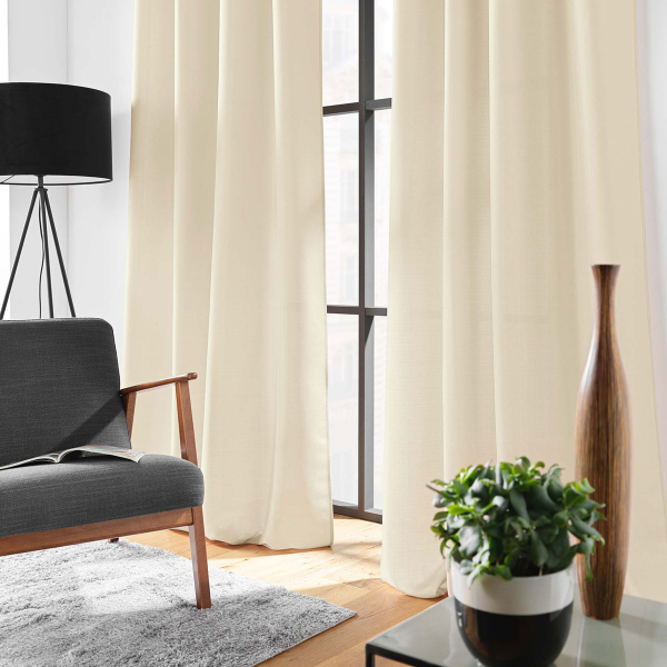 Κουρτίνα (140x260) Με Τρουκς L-C Soline Naturel 1612683