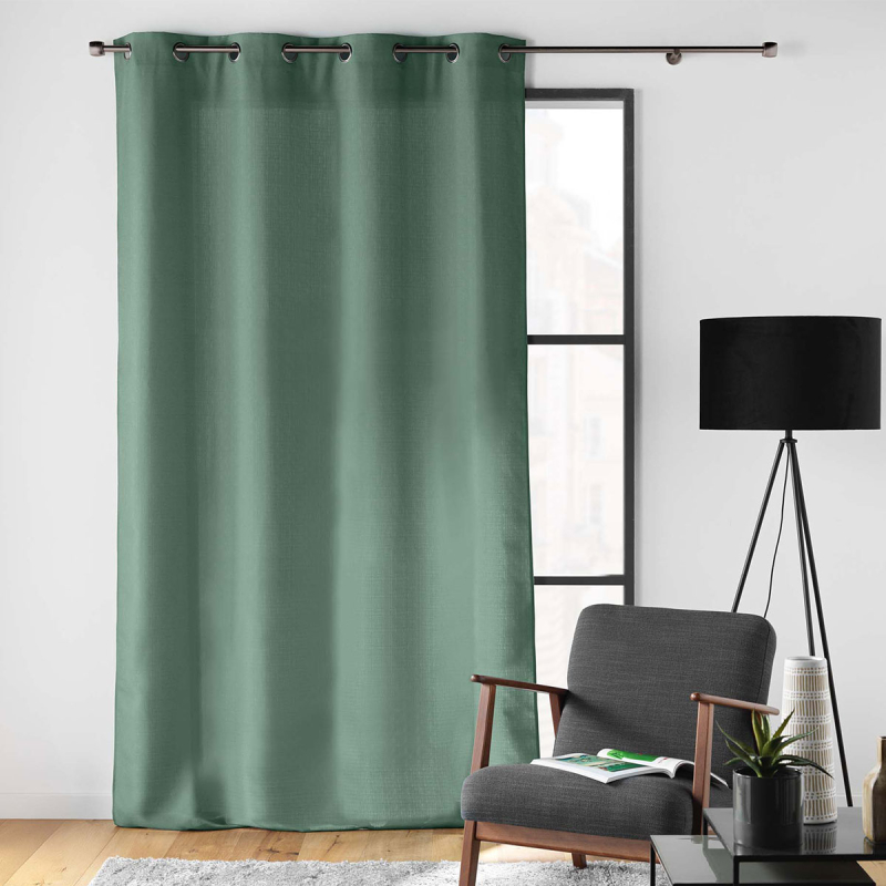 Κουρτίνα (140x260) Με Τρουκς L-C Soline Cedre 1612686