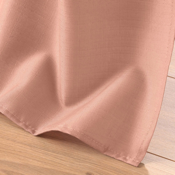 Κουρτίνα (140x260) Με Τρουκς L-C Soline Blush 1612687