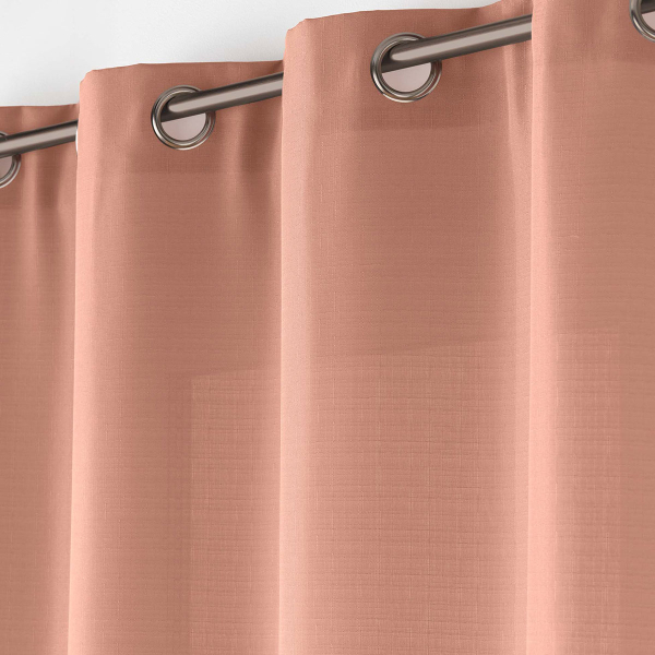 Κουρτίνα (140x260) Με Τρουκς L-C Soline Blush 1612687