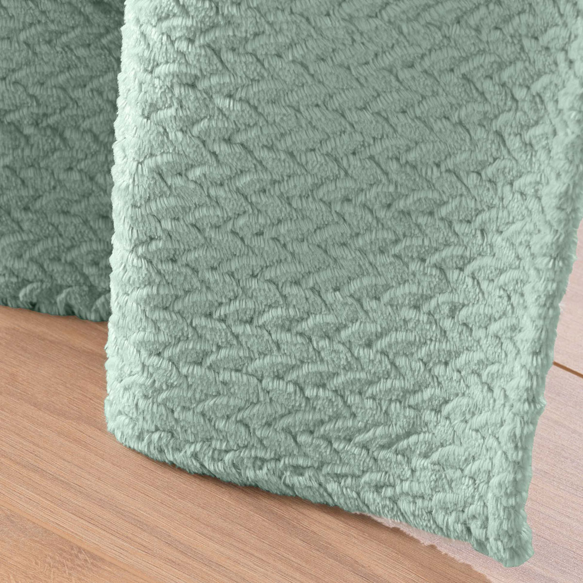 Κουρτίνα (140X240) με Τρουκς L-C Flanela Kaki 1612755 Home Κουρτίνες Σαλονιού Spitishop