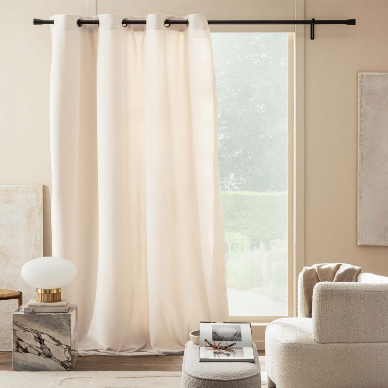 Κουρτίνα (140x260) Με Τρουκς L-C Winona Naturel 1612765