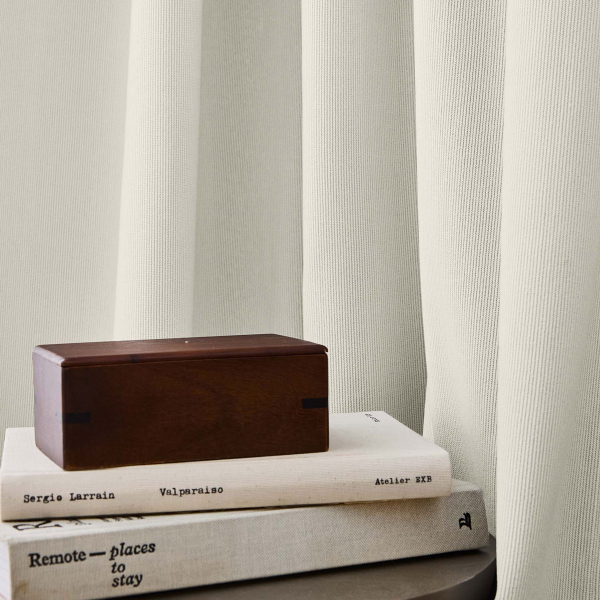 Θερμομονωτική Κουρτίνα Βελουτέ (140x260) Με Τρουκς L-C Madison Naturel 1612798