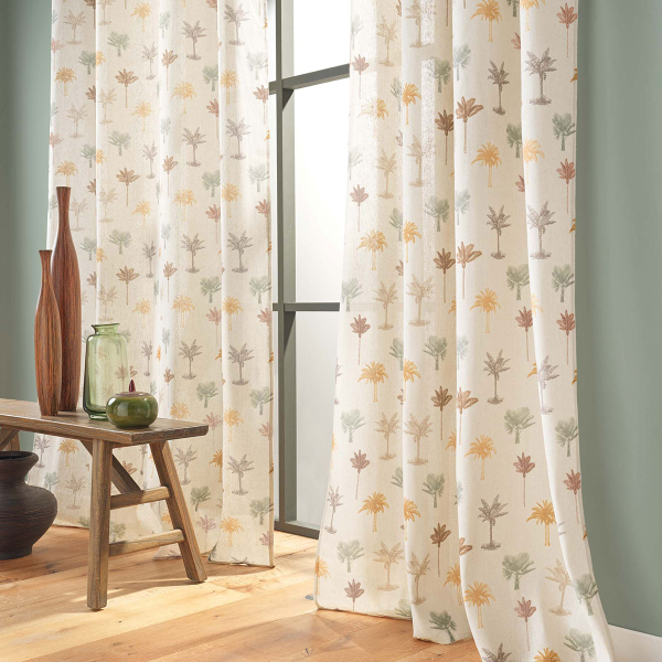 Κουρτίνα (140x240) Με Τρουκς L-C Palmelia 1612869