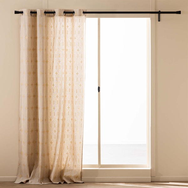 Κουρτίνα (140x240) Με Τρουκς L-C Ondine Blanc 1612872