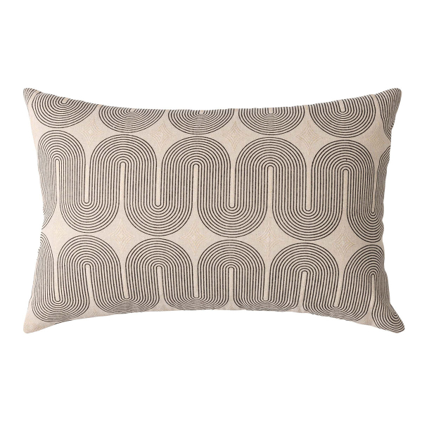 Διακοσμητικό Μαξιλάρι (40x60) L-C Ondine Noir 1612877