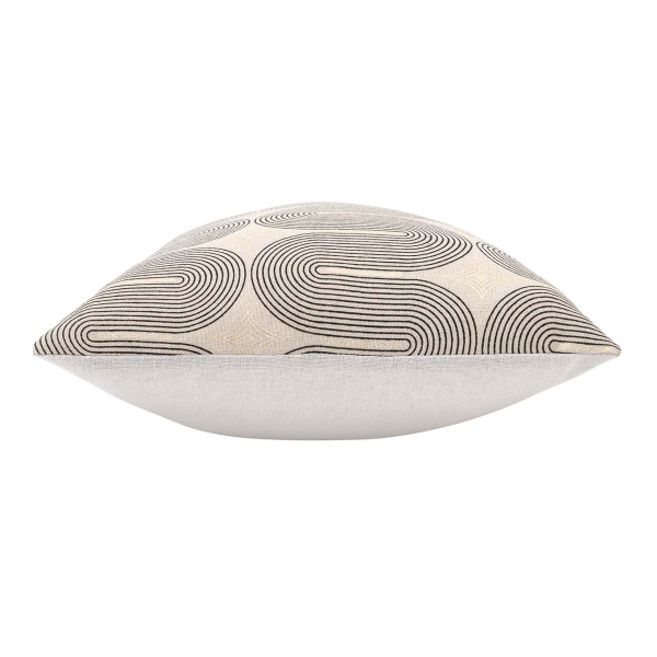 Διακοσμητικό Μαξιλάρι (40x60) L-C Ondine Noir 1612877