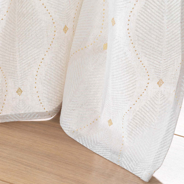 Κουρτίνα (140x240) Με Τρουκς L-C Maho Blanc 1612878