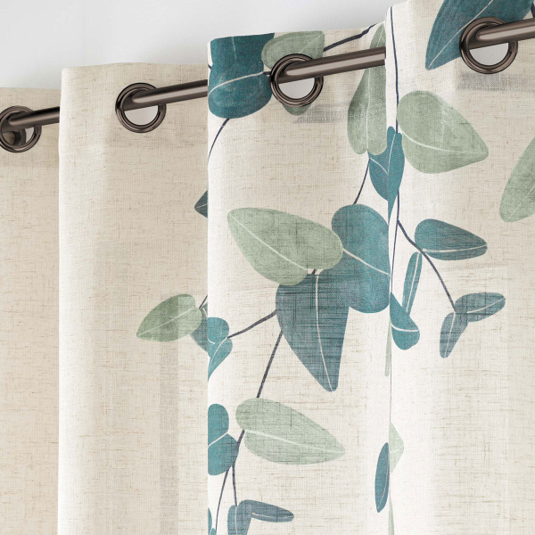 Κουρτίνα (140x260) Με Τρουκς L-C Botanica 1612884