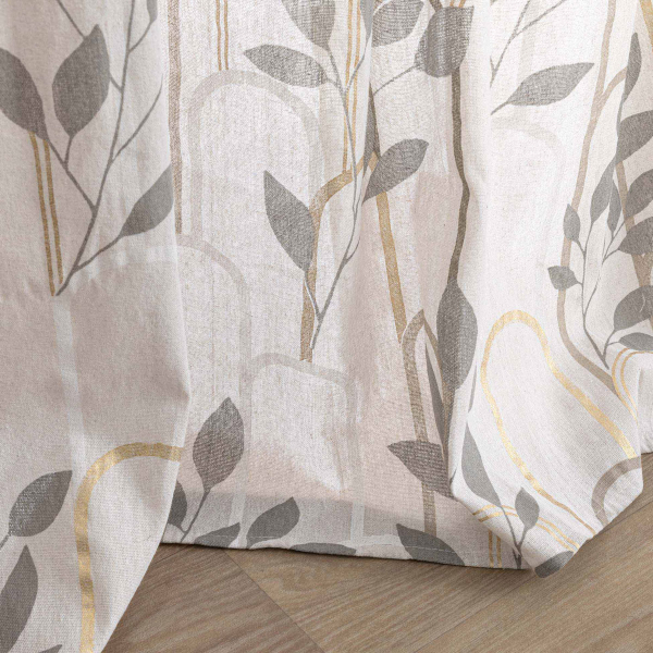 Κουρτίνα (140x280) Με Τρουκς L-C Roseris 1612890