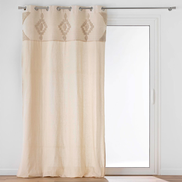 Κουρτίνα (140x240) Με Τρουκς L-C Kamary 1612901