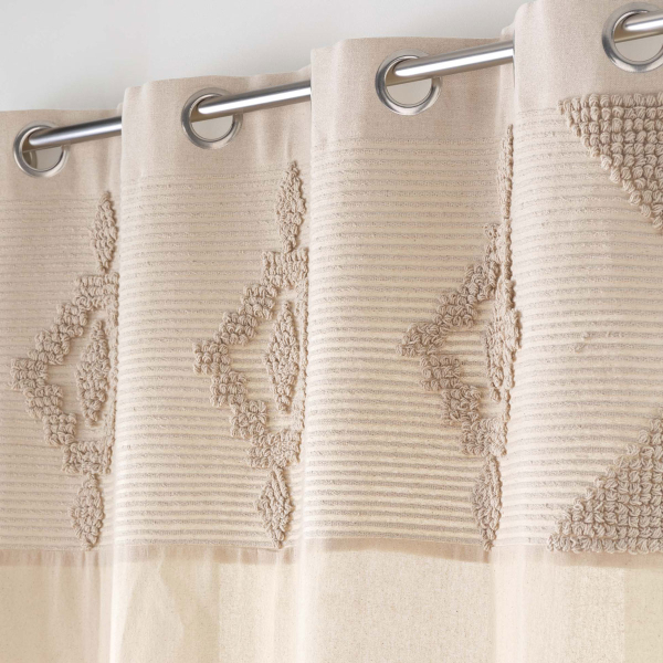 Κουρτίνα (140x240) Με Τρουκς L-C Kamary 1612901