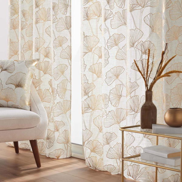 Κουρτίνα (140x240) Με Τρουκς L-C Kenzy 1612907