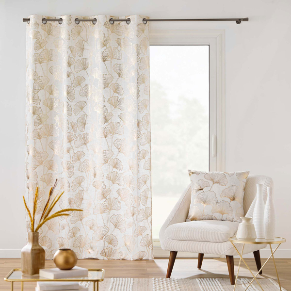 Κουρτίνα (140x240) Με Τρουκς L-C Kenzy 1612907