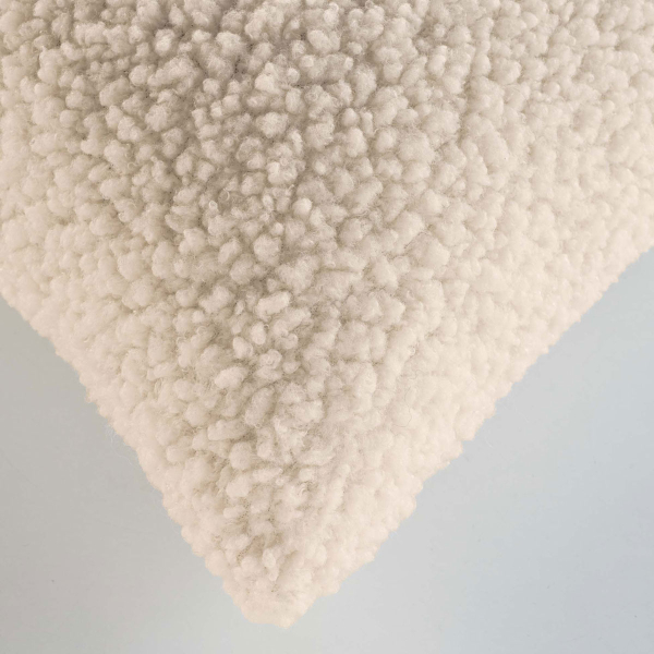 Διακοσμητική Μαξιλαροθήκη Fleece (40x40) L-C Woolen Naturel 1612918