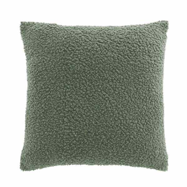 Διακοσμητική Μαξιλαροθήκη Fleece (40x40) L-C Woolen Sauge 1612919