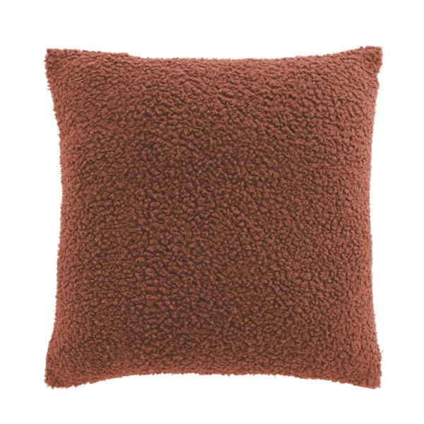 Διακοσμητική Μαξιλαροθήκη Fleece (40x40) L-C Woolen Terracotta 1612920