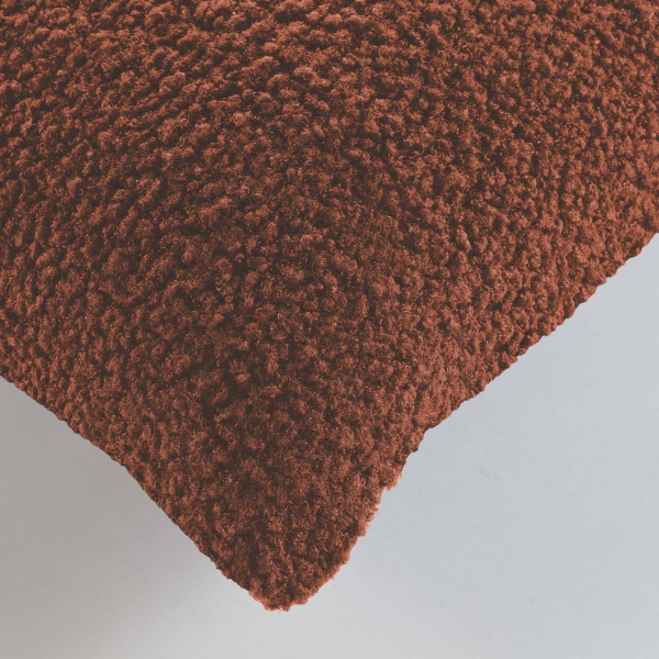 Διακοσμητική Μαξιλαροθήκη Fleece (40x40) L-C Woolen Terracotta 1612920