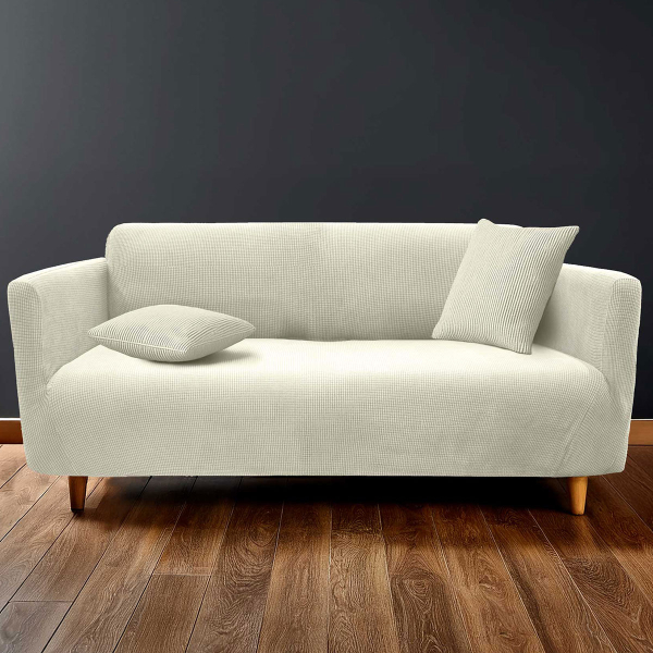 Ελαστικό Κάλυμμα Καναπέ (225-245x86-105) L-C Sacha Blanc 1612929