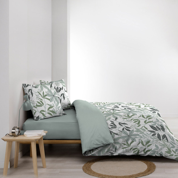 Παπλωματοθήκη Υπέρδιπλη (240x220) 2 Όψεων + Διακοσμητικές Μαξιλαροθήκες L-C Voltine Sauge 1645137