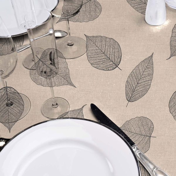 Πλαστικό Τραπεζομάντηλο Ροτόντα (Φ160) L-C Feuillys Lin 1710847