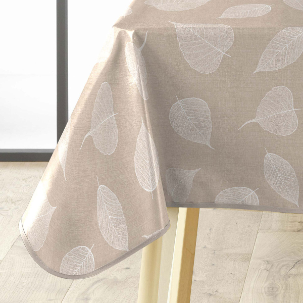 Πλαστικό Τραπεζομάντηλο (140x240) L-C Feuillys White 1710848