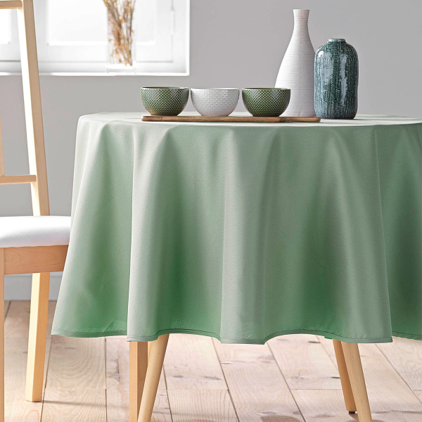 Αλέκιαστο Τραπεζομάντηλο Ροτόντα (Φ180) L-C Essentiel Sauge 1723416