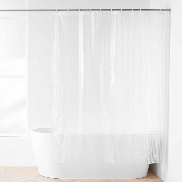 Κουρτίνα Μπάνιου Πλαστική (180x200) Με Κρίκους L-C Eva 1802275