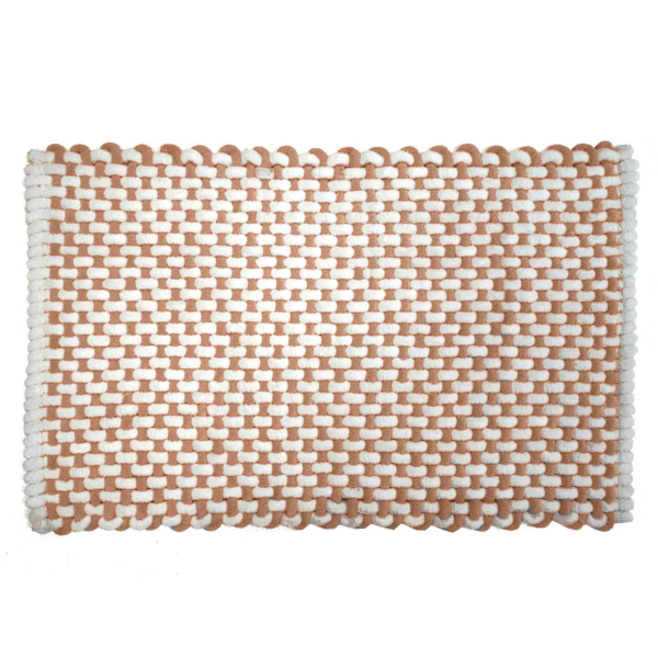 Πατάκι Μπάνιου (50x80) L-C Rafael Terracotta 1802330