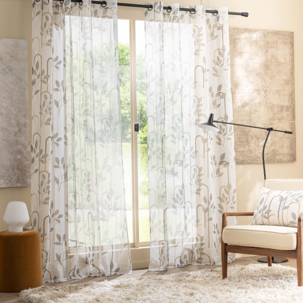 Κουρτίνα (140x240) Με Τρουκς L-C Roseris 1627798