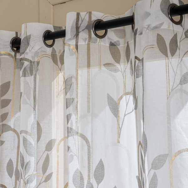 Κουρτίνα (140x240) Με Τρουκς L-C Roseris 1627798