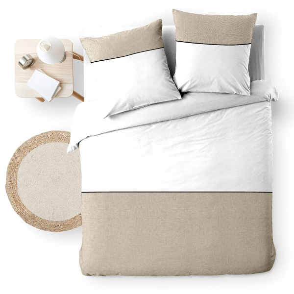 Παπλωματοθήκη Υπέρδιπλη (240x220) + Διακοσμητικές Μαξιλαροθήκες L-C Gabrielle 1645175