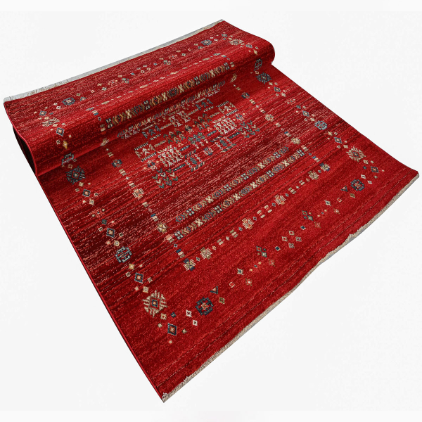 Χαλί (170x235) Polcarpet Kazak Oriental 824 Bordo